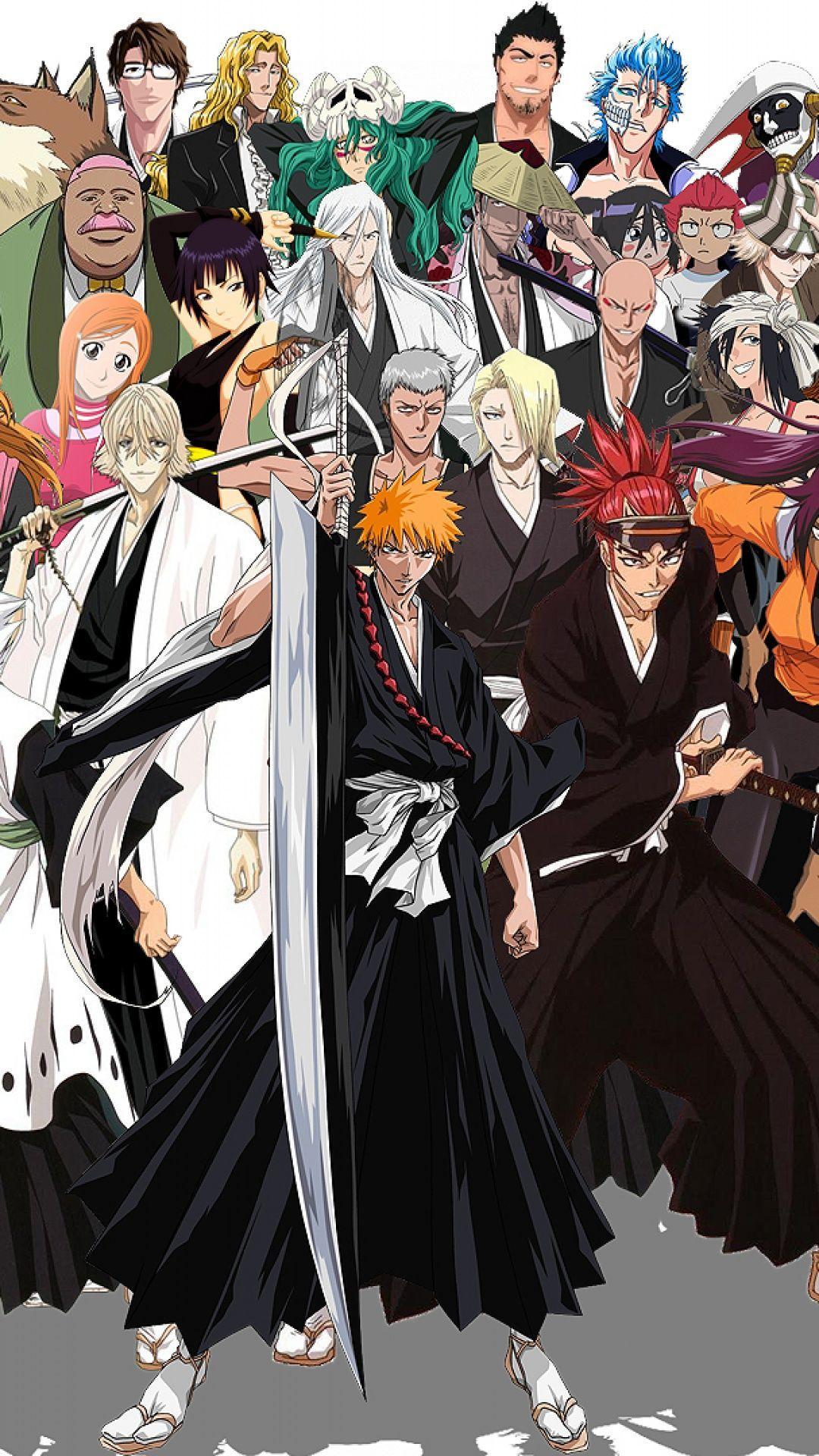1080x1920 Ichigo Kurosaki Bleach iPhone Background Kecbio