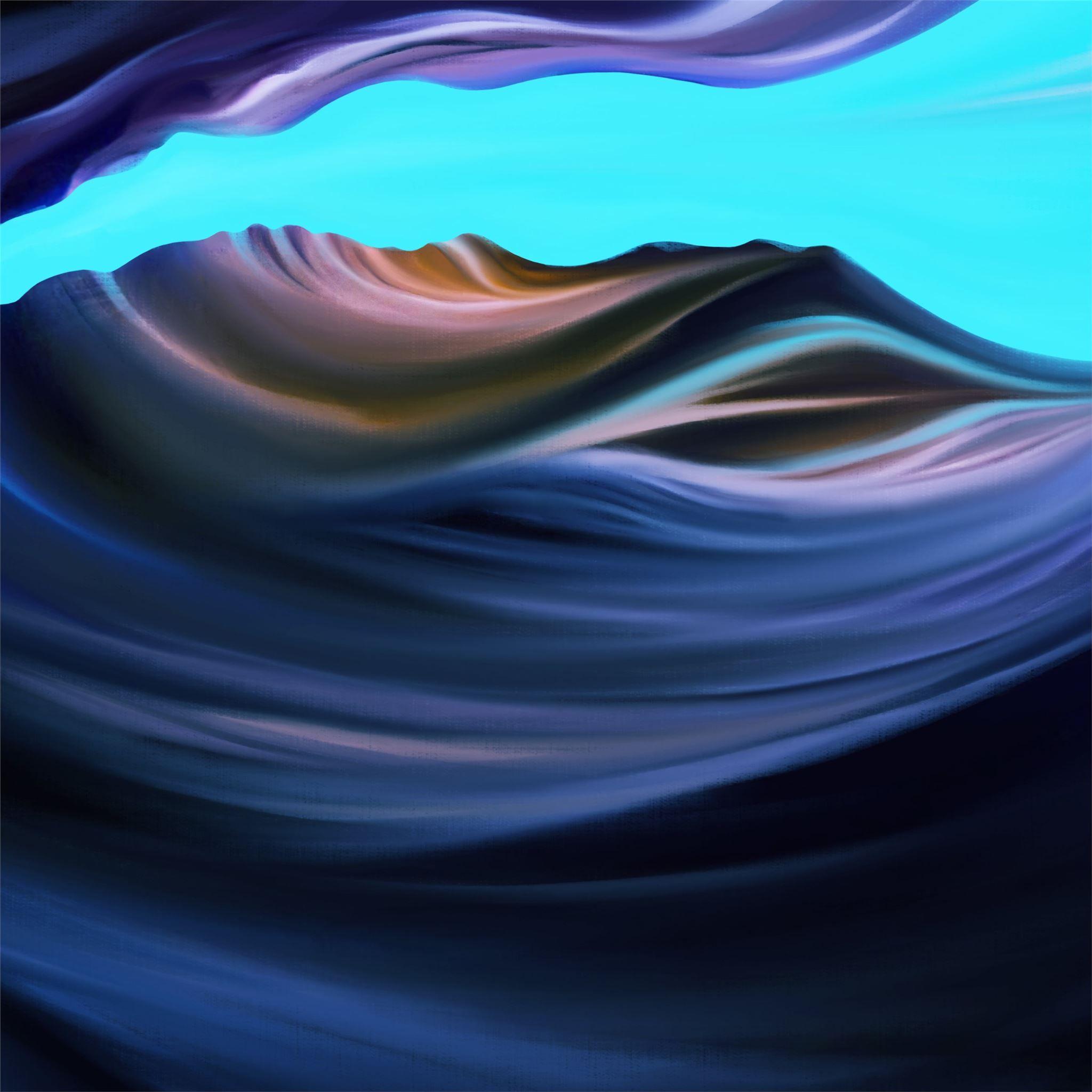 2048x2048 colorful canyon 4k 5k iPad Wallpaper Free Download