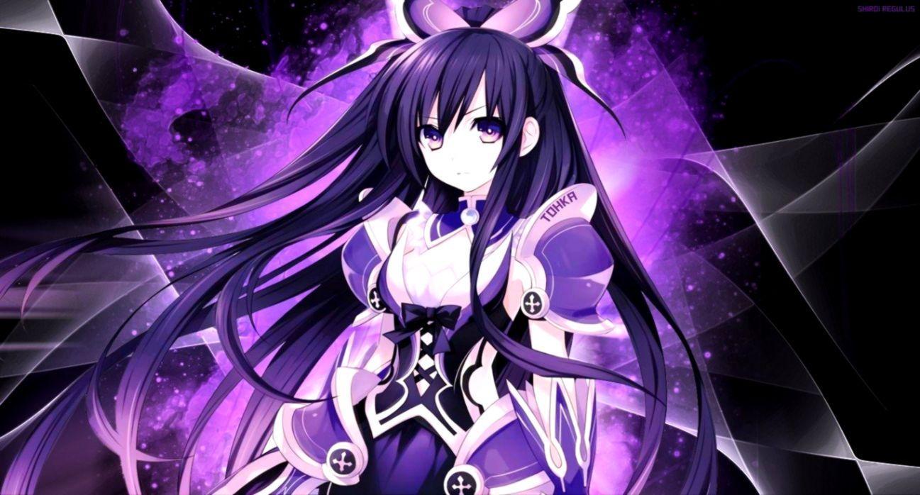 Dark Purple Anime Girl Wallpapers - Top Free Dark Purple Anime Girl  Backgrounds - WallpaperAccess