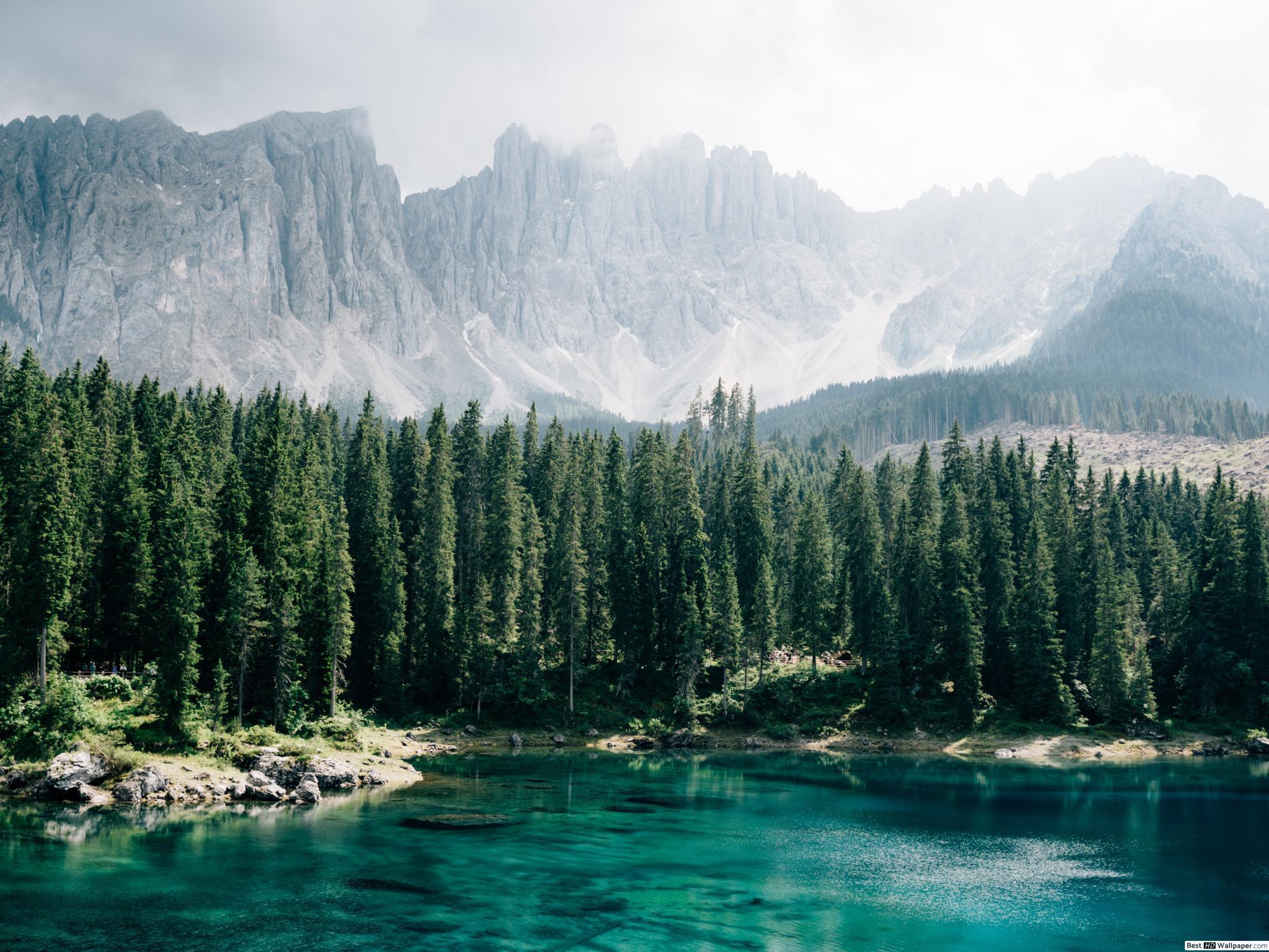 2048x1536 Karersee Italy 5K HD wallpaper download