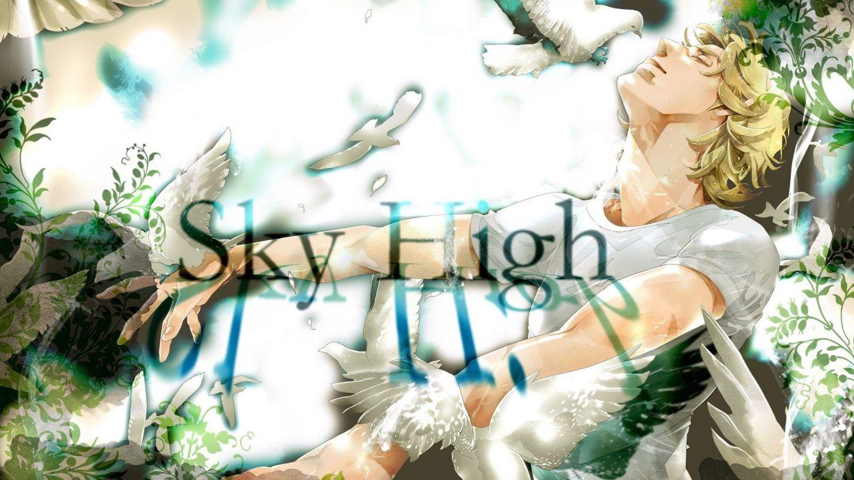 1244x700 Birds anime Tiger And Bunny Sky High Keith Goodman wallpaper