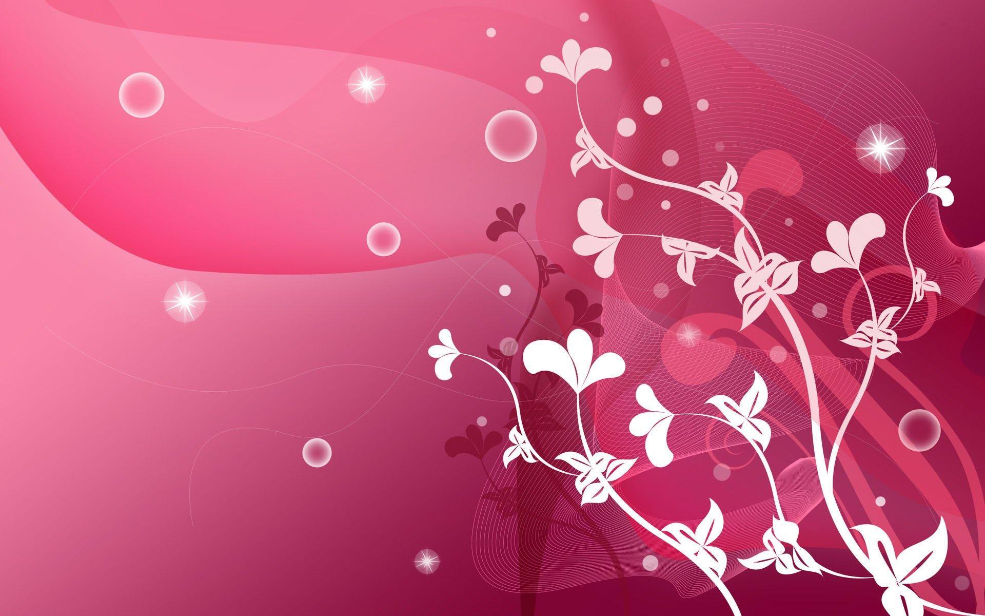 1920x1200 pink abstract for desktop