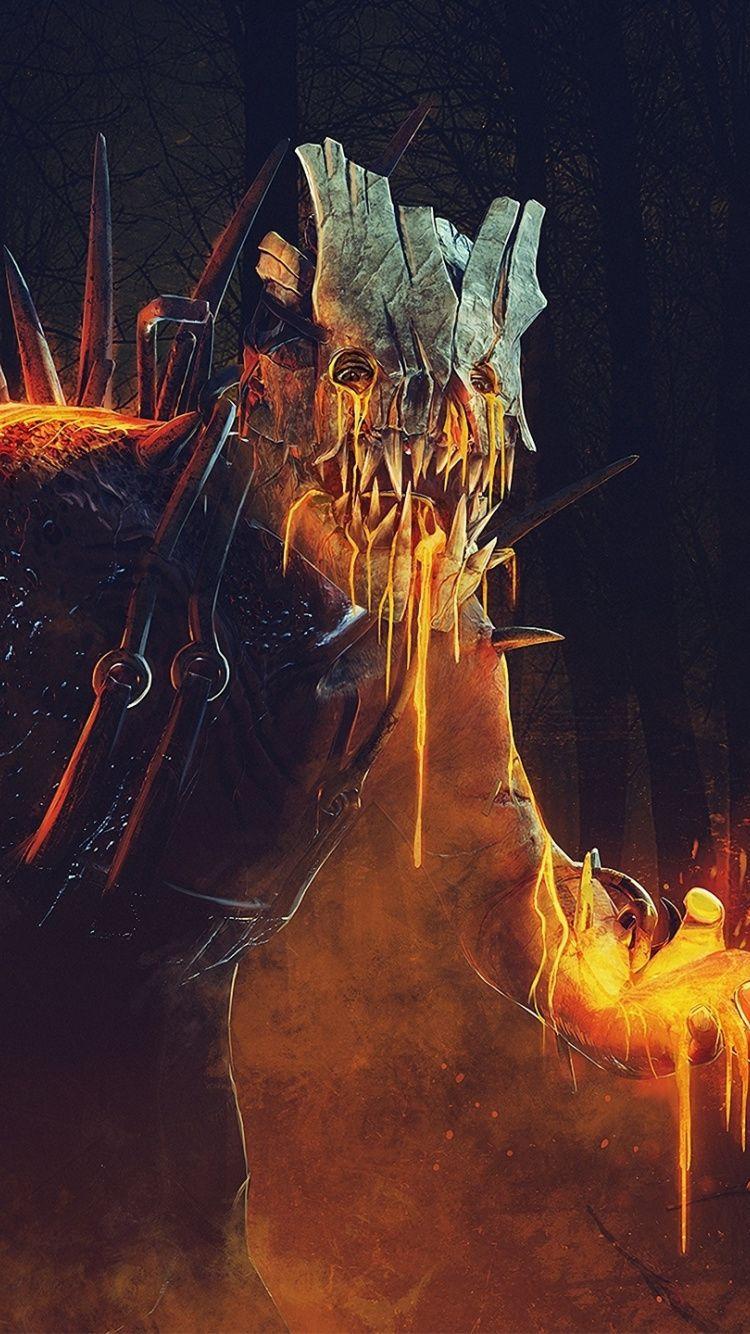 750x1334 Creepy, monster, video game, Dead by Daylight, 750x1334 wallpaper
