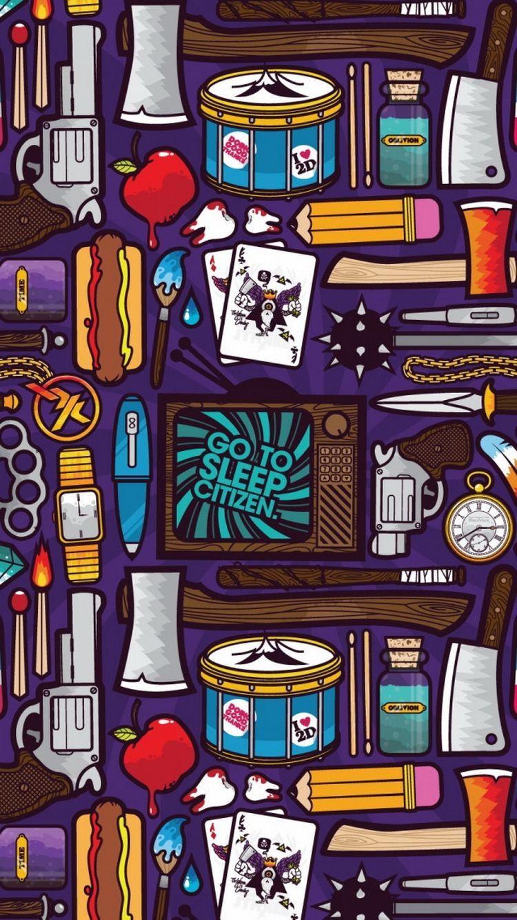 750x1334 Cool Hipster Wallpaper for iPhone 6