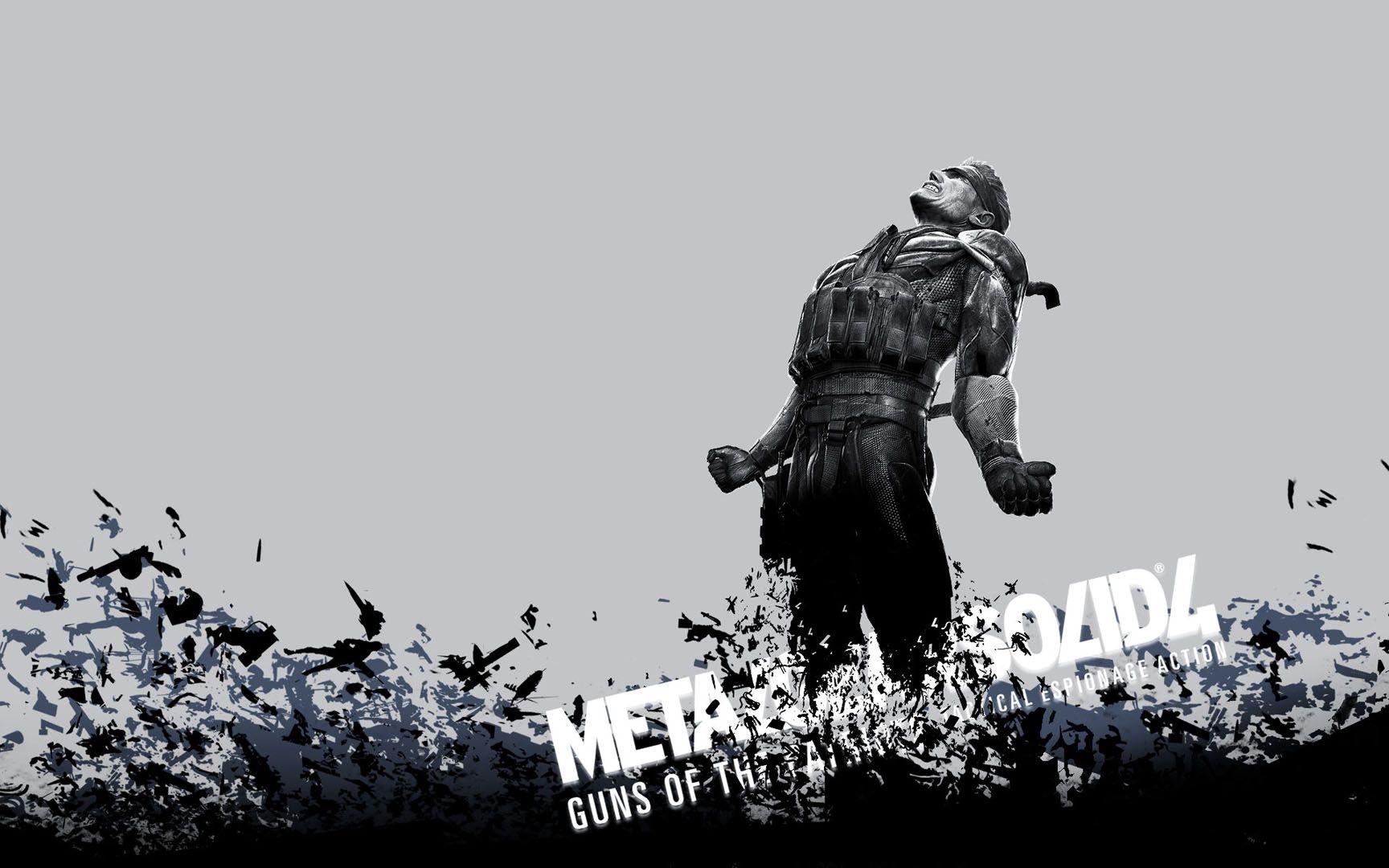 1728x1080 Rage And Anger Gear Solid 4 Wallpaper