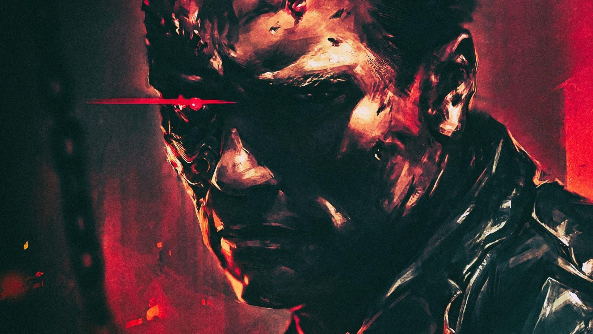 1920x1080 Terminator T- Cyborg, Arnold Schwarzenegger