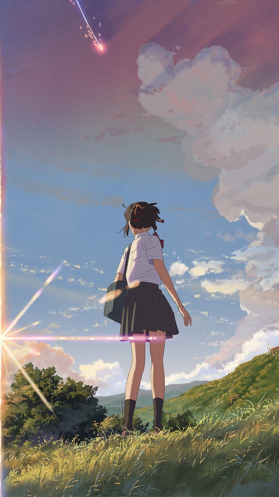 1080x1920 Your Name iPhone Background
