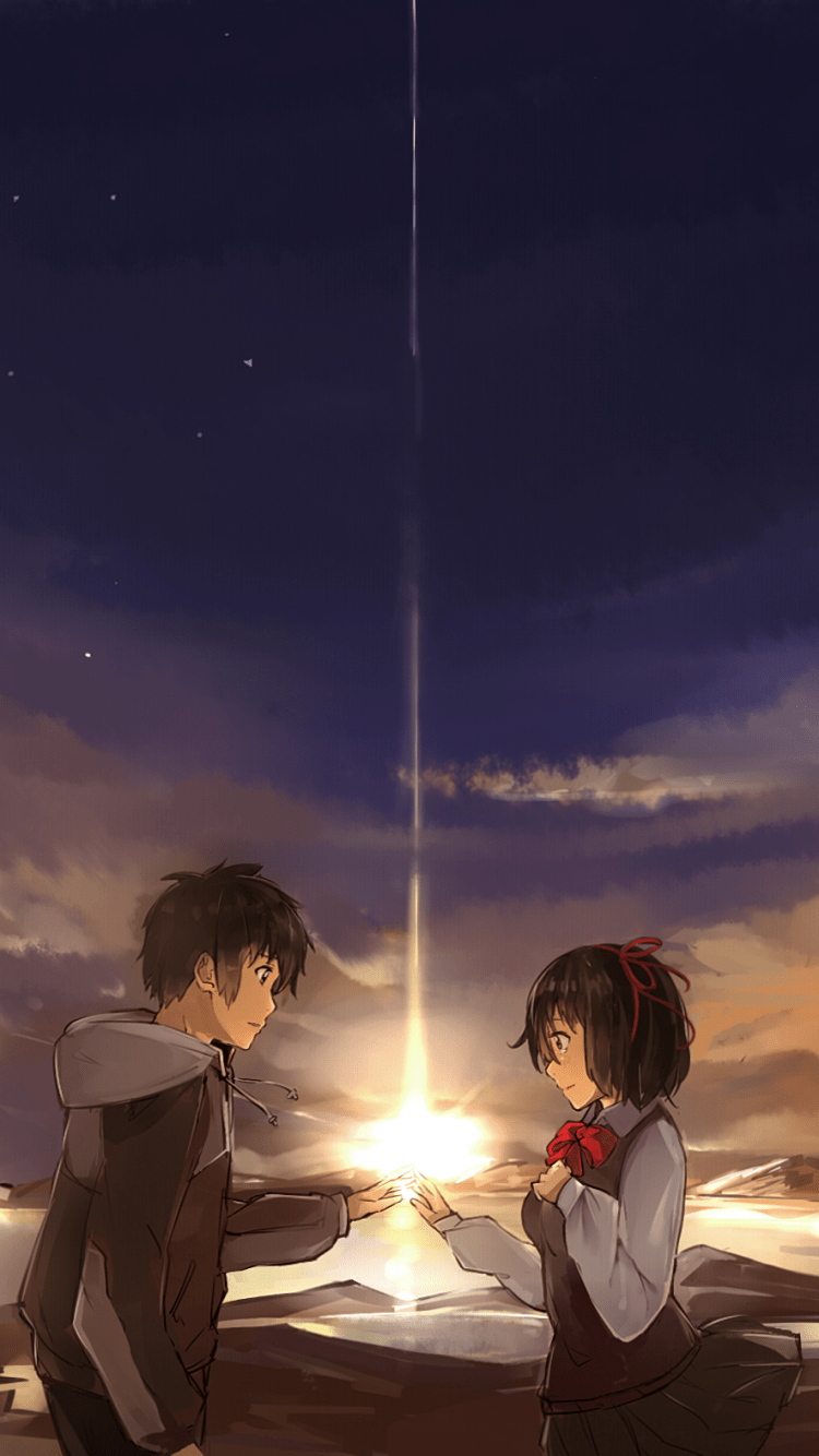 750x1334 iPhone Your Name Wallpaper HD