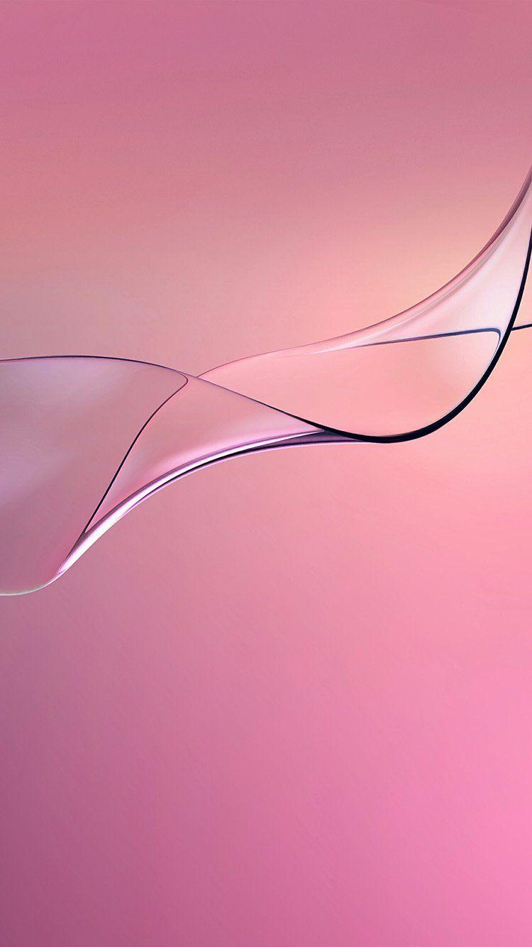 750x1334 iPhone 8 wallpaper. curves pink abstract