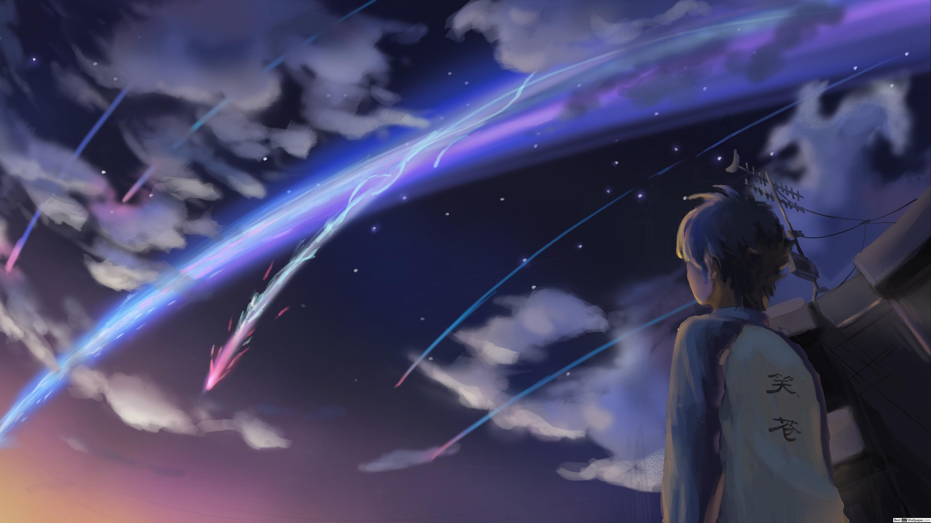3840x2160 Your Name Tachibana 8K wallpaper download