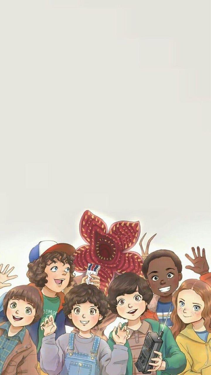 Eleven Stranger Things Cartoon Wallpapers - Top Free Eleven Stranger Things  Cartoon Backgrounds - WallpaperAccess