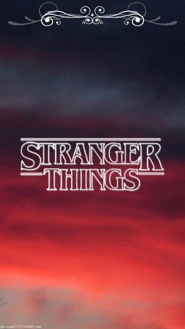719x1280 iPhone 7 Stranger Things Logo Wallpaper