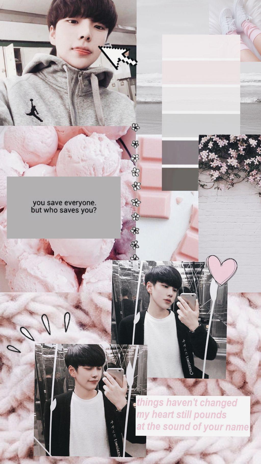 1024x1820 Cute Aesthetic Collage Wallpaper