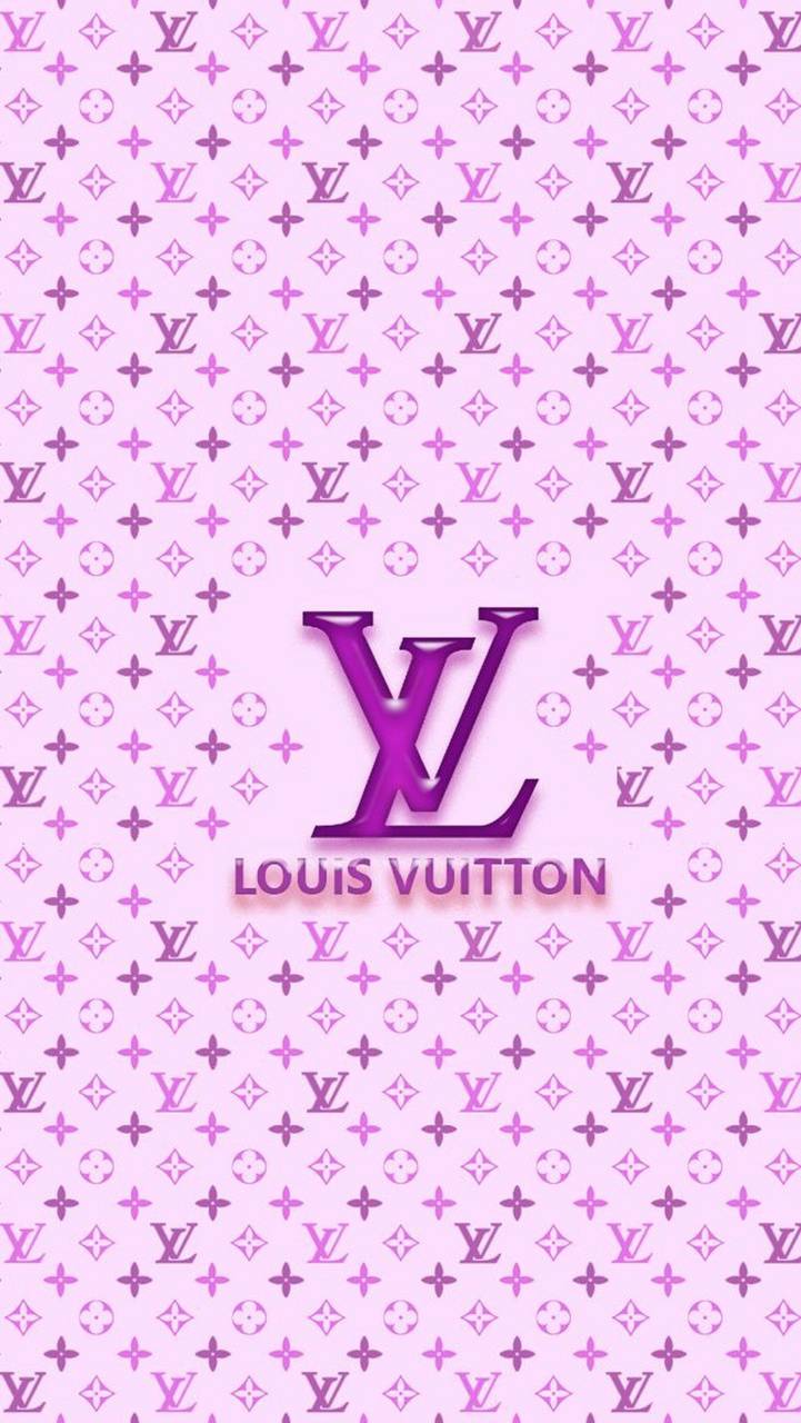 Download Louis Vuitton Girly Logo Purple Baddie Wallpaper  Wallpaperscom