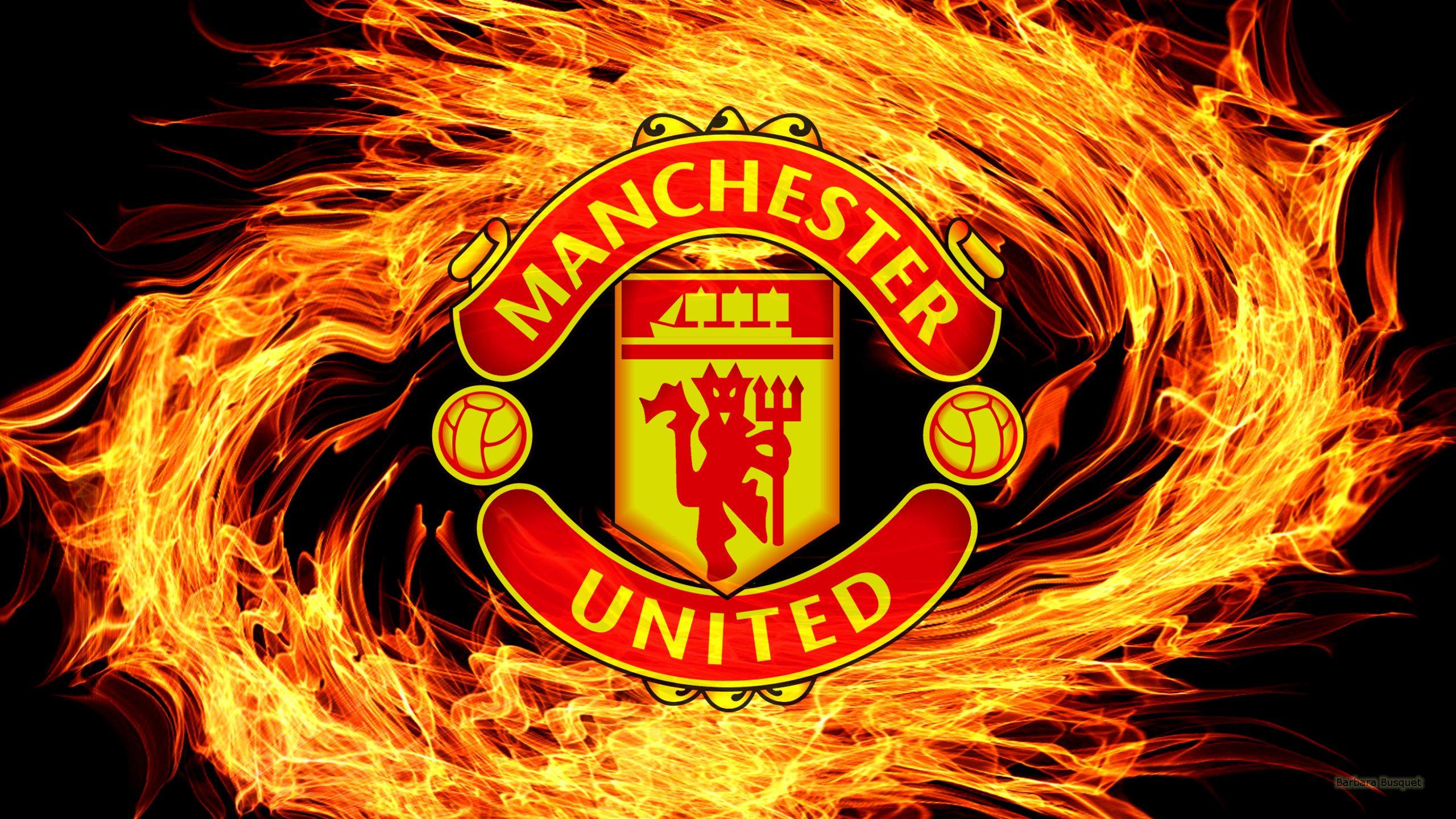 2560x1440 Manchester United football team's HD Wallpaper