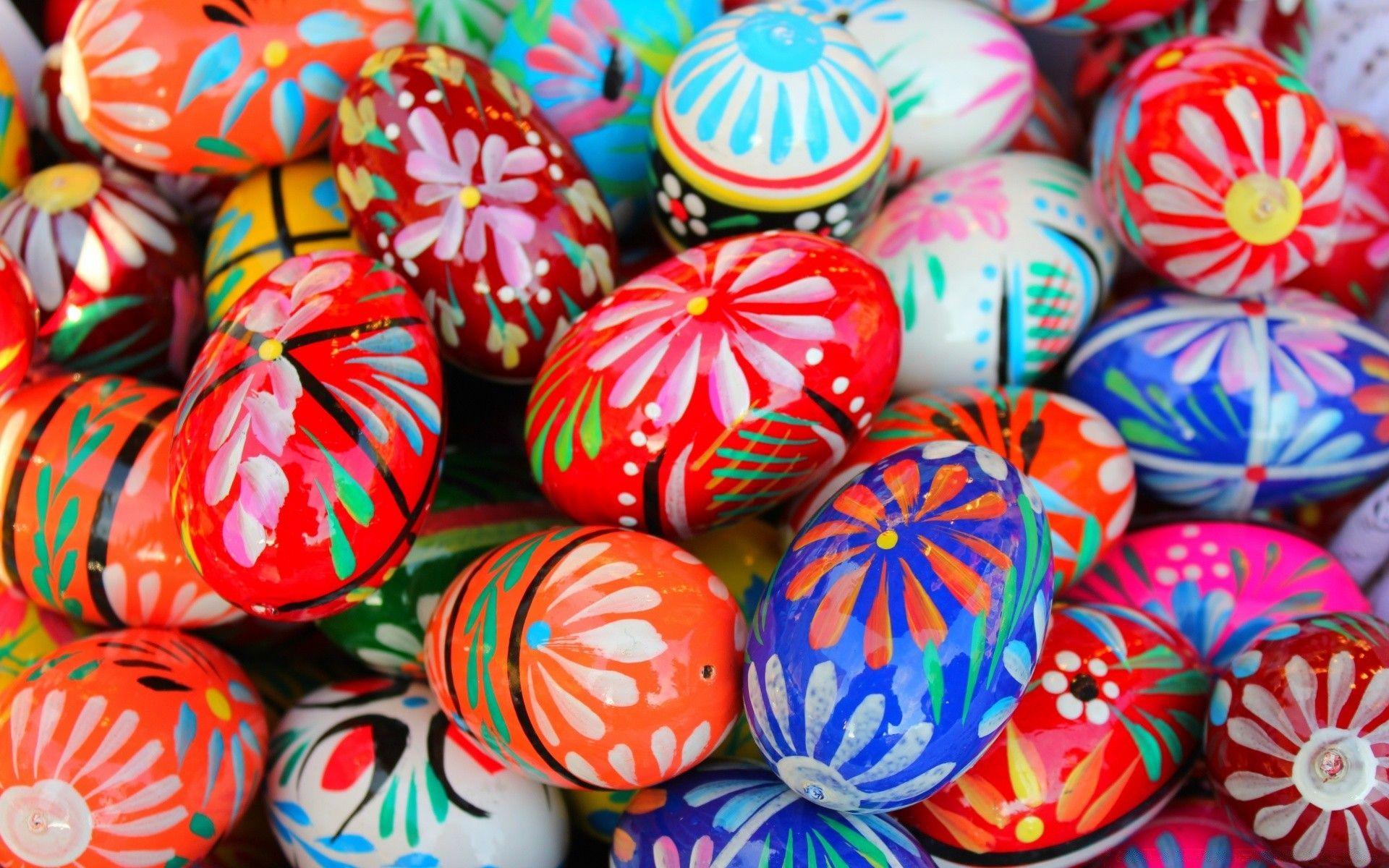 1920x1200 Pisanki Easter Eggs