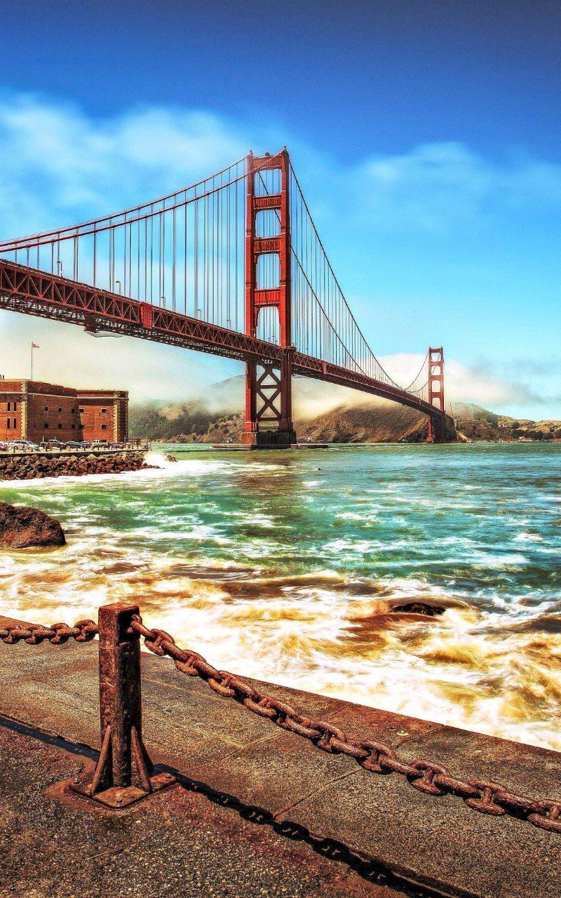 800x1280 HD Wallpaper. San francisco golden