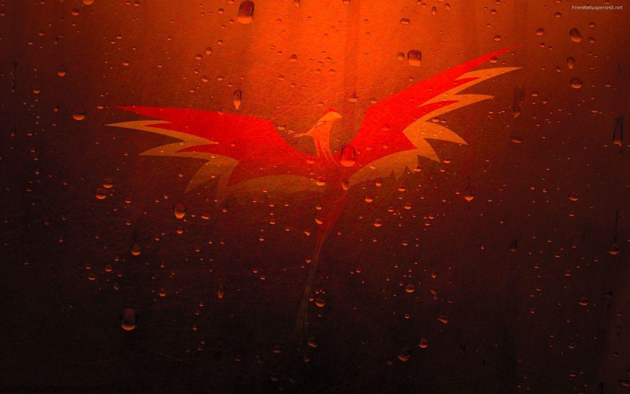 1280x800 Phoenix, birds, fire desktop PC and Mac wallpaper