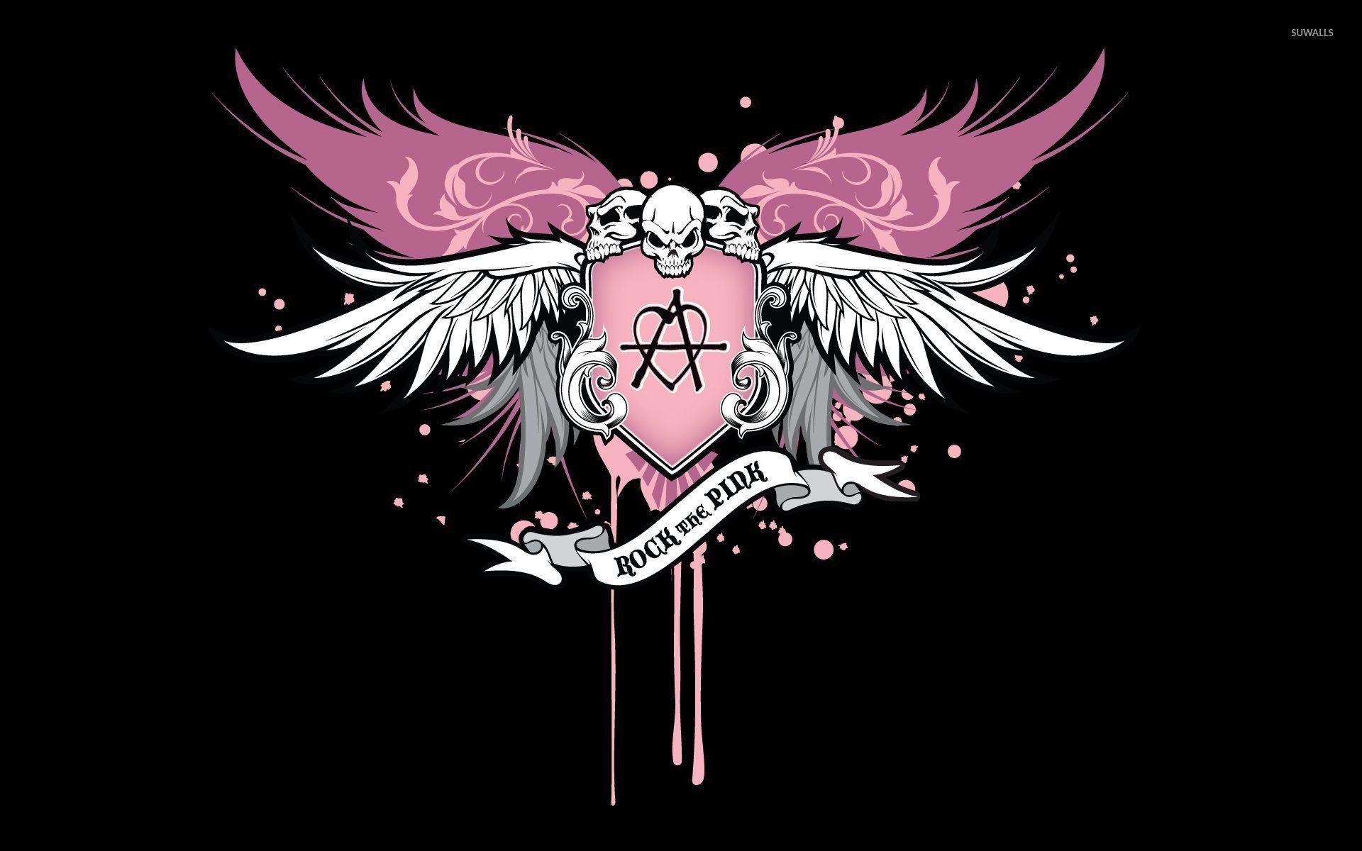 1920x1200 Rock the Pink Festival logo wallpaper wallpaper