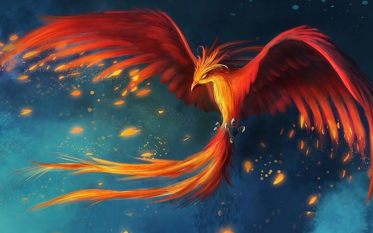 1280x800 Phoenix Art 720P HD 4k Wallpaper, Image, Background