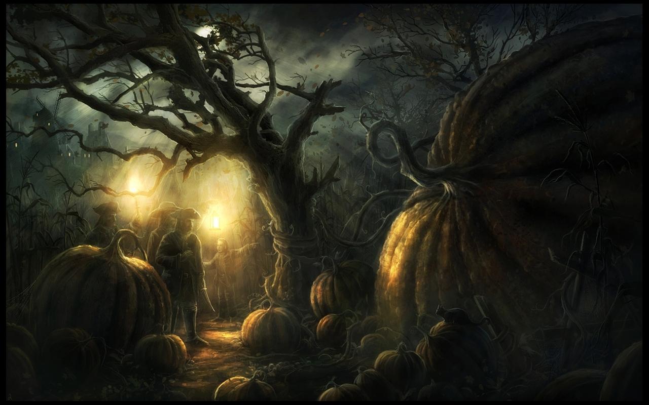1280x800 Halloween Wallpaper For Computer (1280x800)