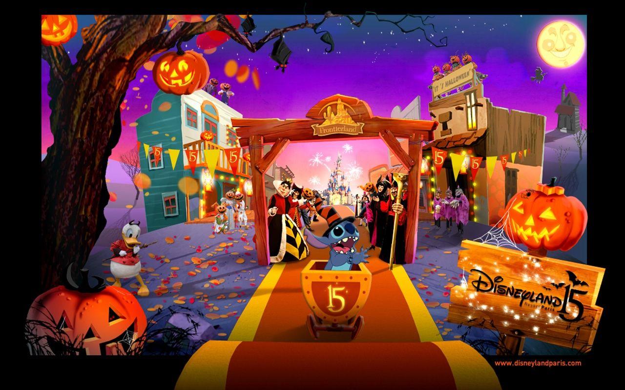 1280x800 Disney Halloween desktop PC and Mac wallpaper