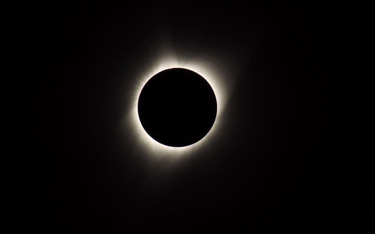 1280x800 Download 1280x800 wallpaper eclipse, dark, planet, moon, sun