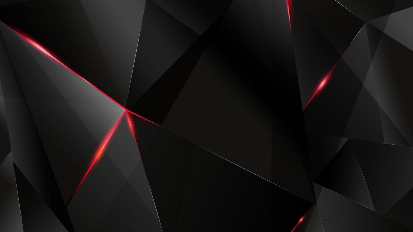 1366x768 Free download 1366x768 Abstract Dark Geometry desktop PC and Mac