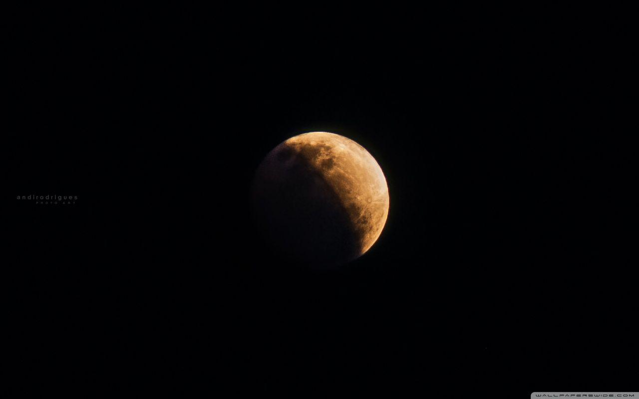 1280x800 Shadow Of The Earth At Lunar Eclipse Ultra HD Desktop Background