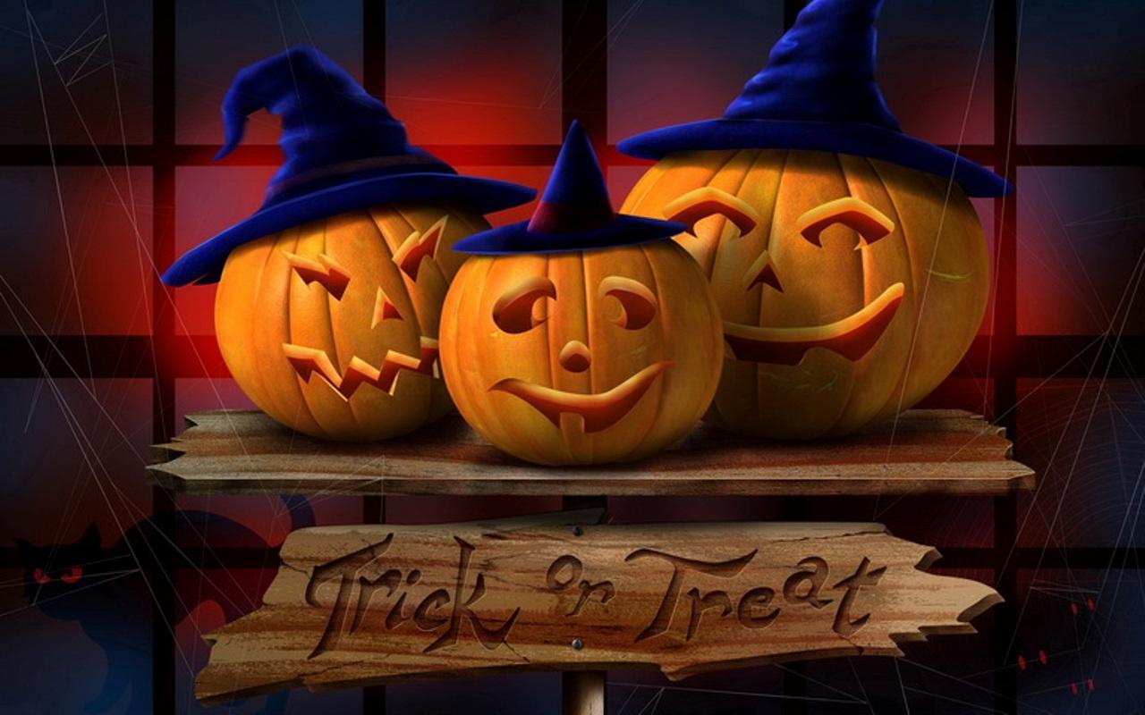 1280x800 Happy Halloween Wallpaper