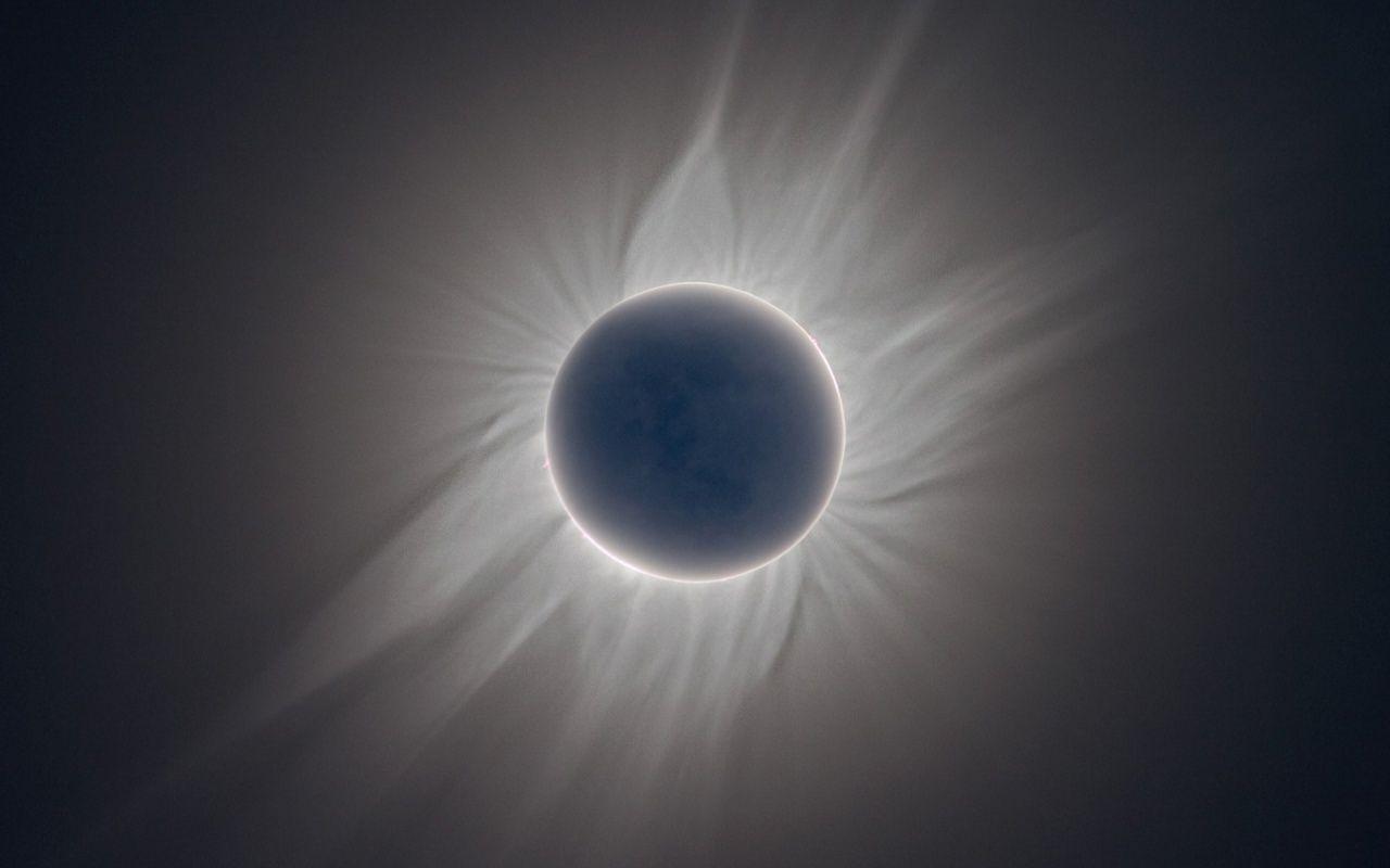 1280x800 NASA Total Solar Eclipse desktop PC and Mac wallpaper
