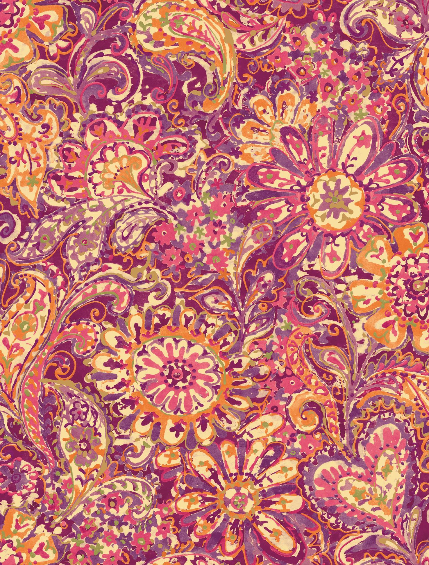 Red Paisley Wallpapers - Top Free Red Paisley Backgrounds - WallpaperAccess