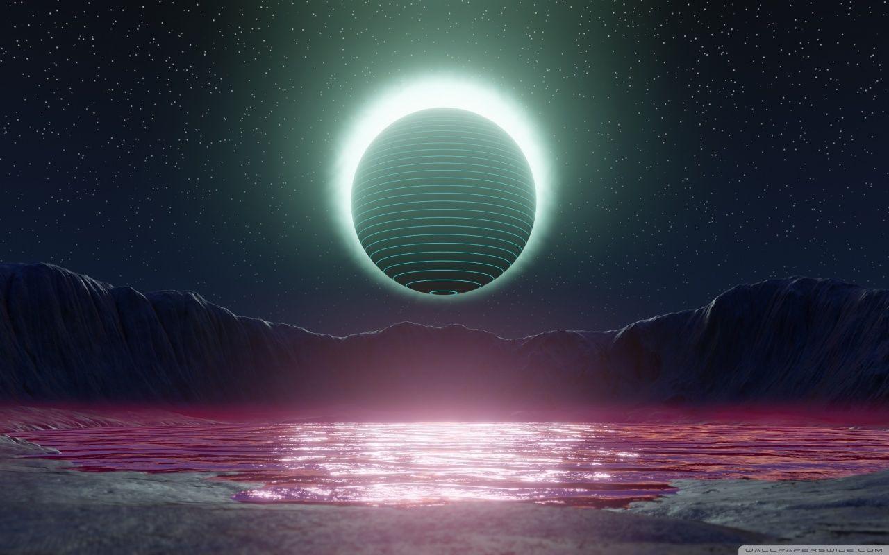 1280x800 Eclipse SciFi Ultra HD Desktop Background Wallpaper for 4K UHD TV
