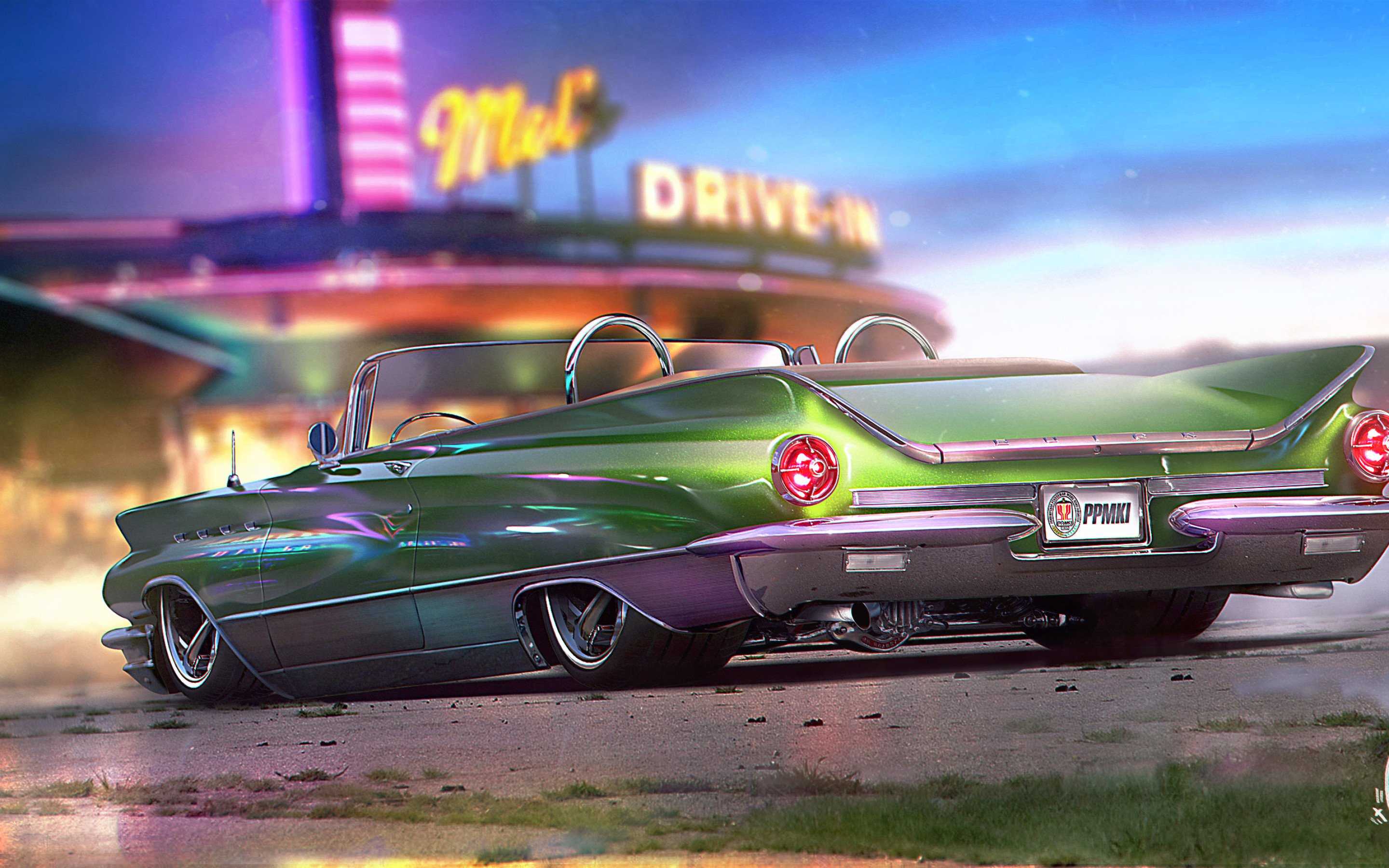 2880x1800 Classic Car HD Wallpaper (2880x1800)
