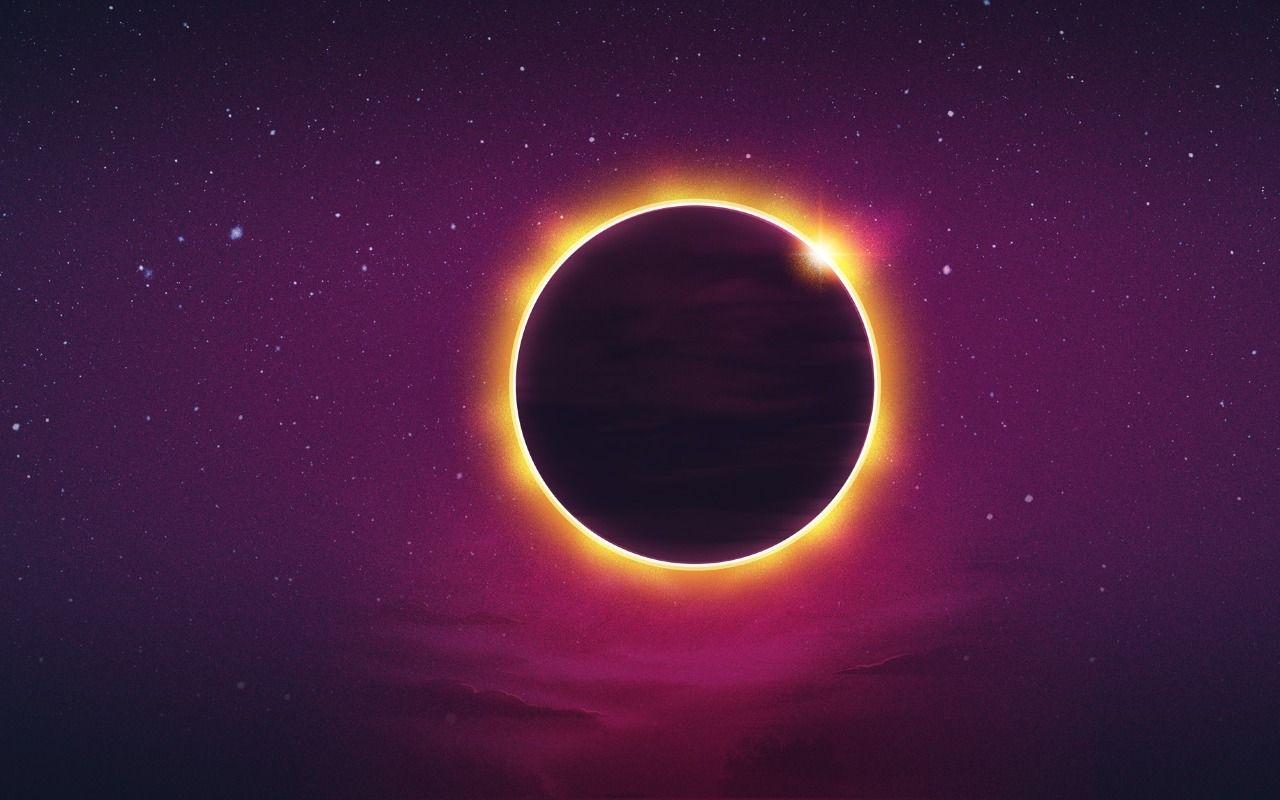 1280x800 Synthwave Eclipse 1280x800 Resolution Wallpaper, HD