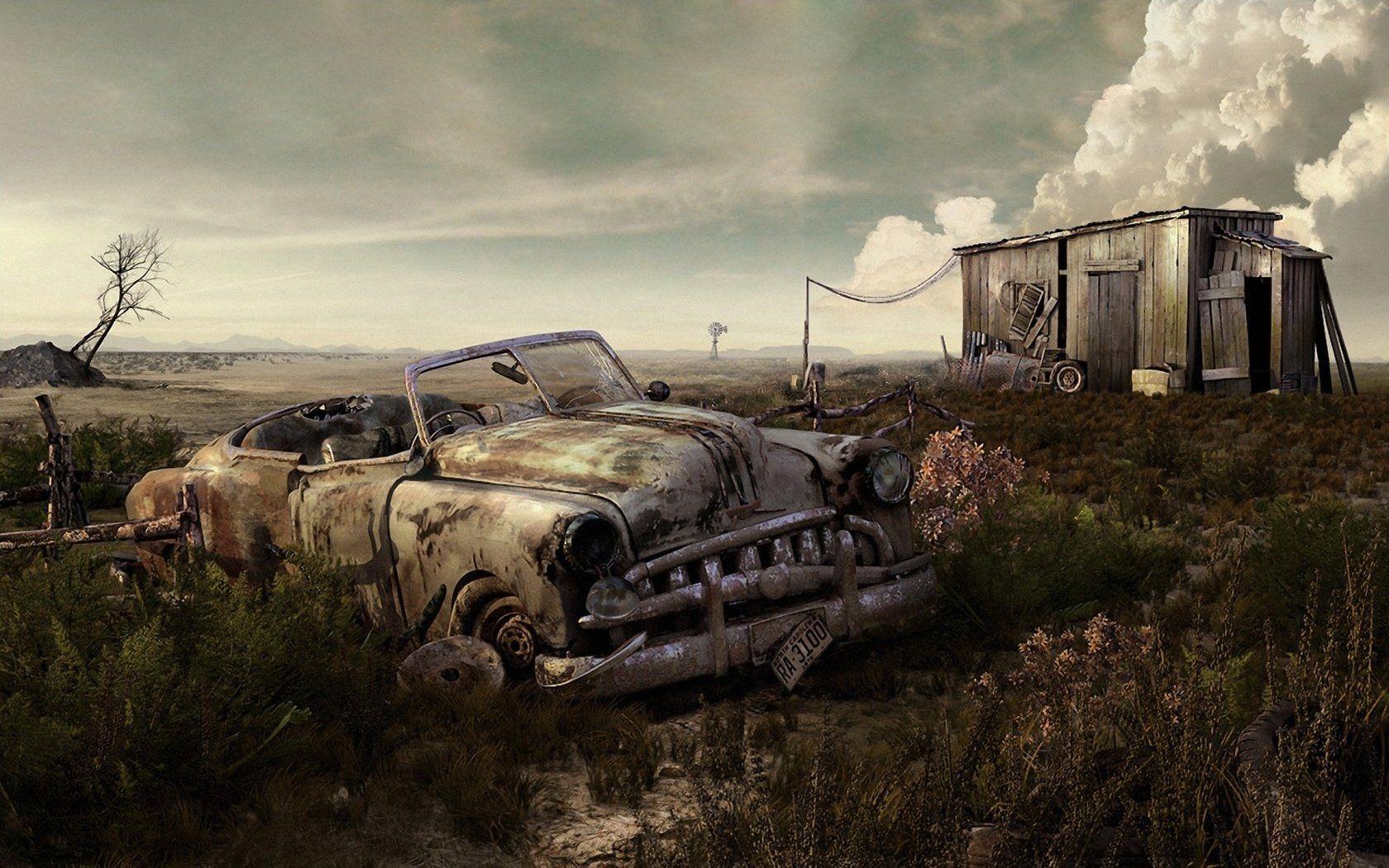 1680x1050 Old Car HD Wallpaper and Background Image