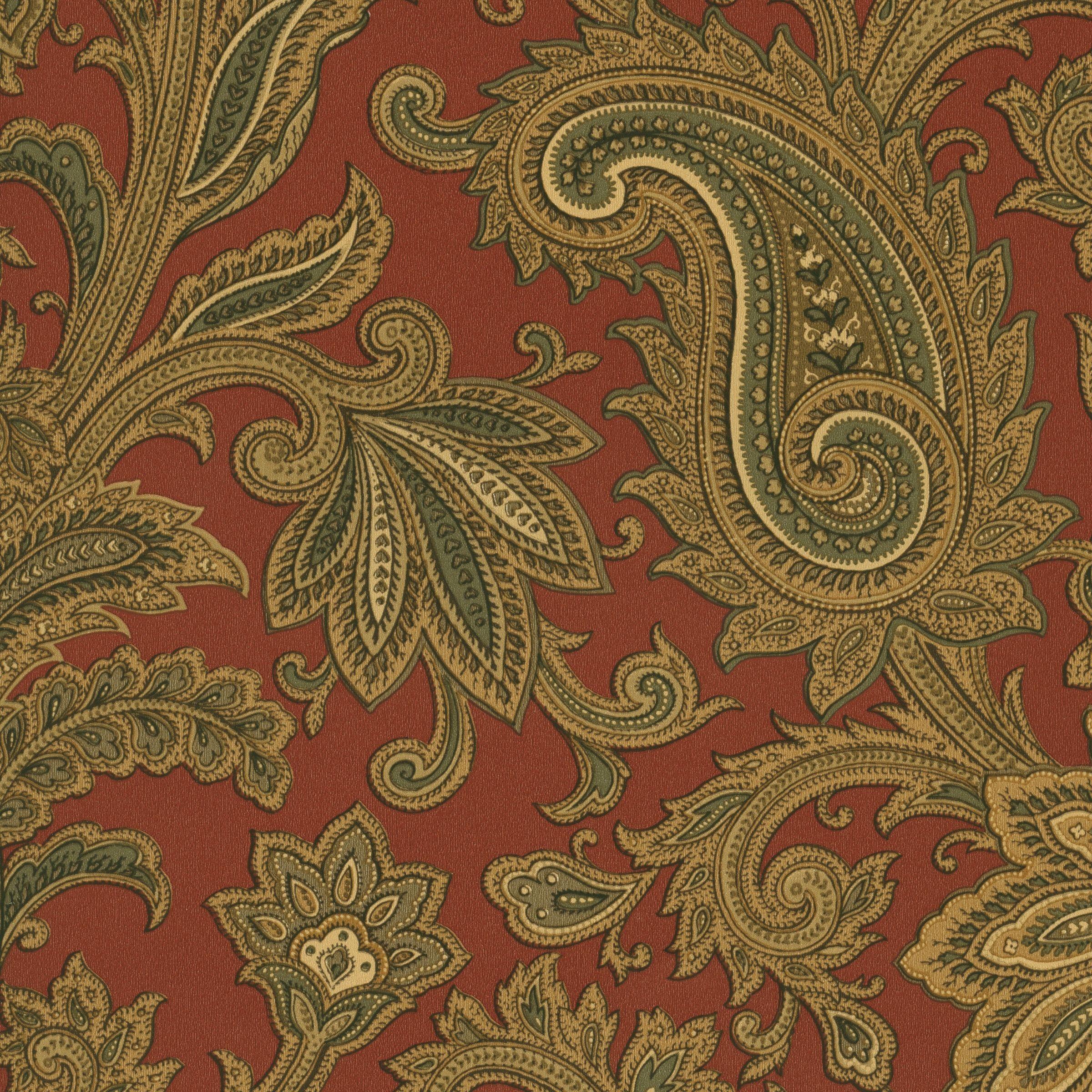 Red Paisley Wallpapers - Top Free Red Paisley Backgrounds - WallpaperAccess