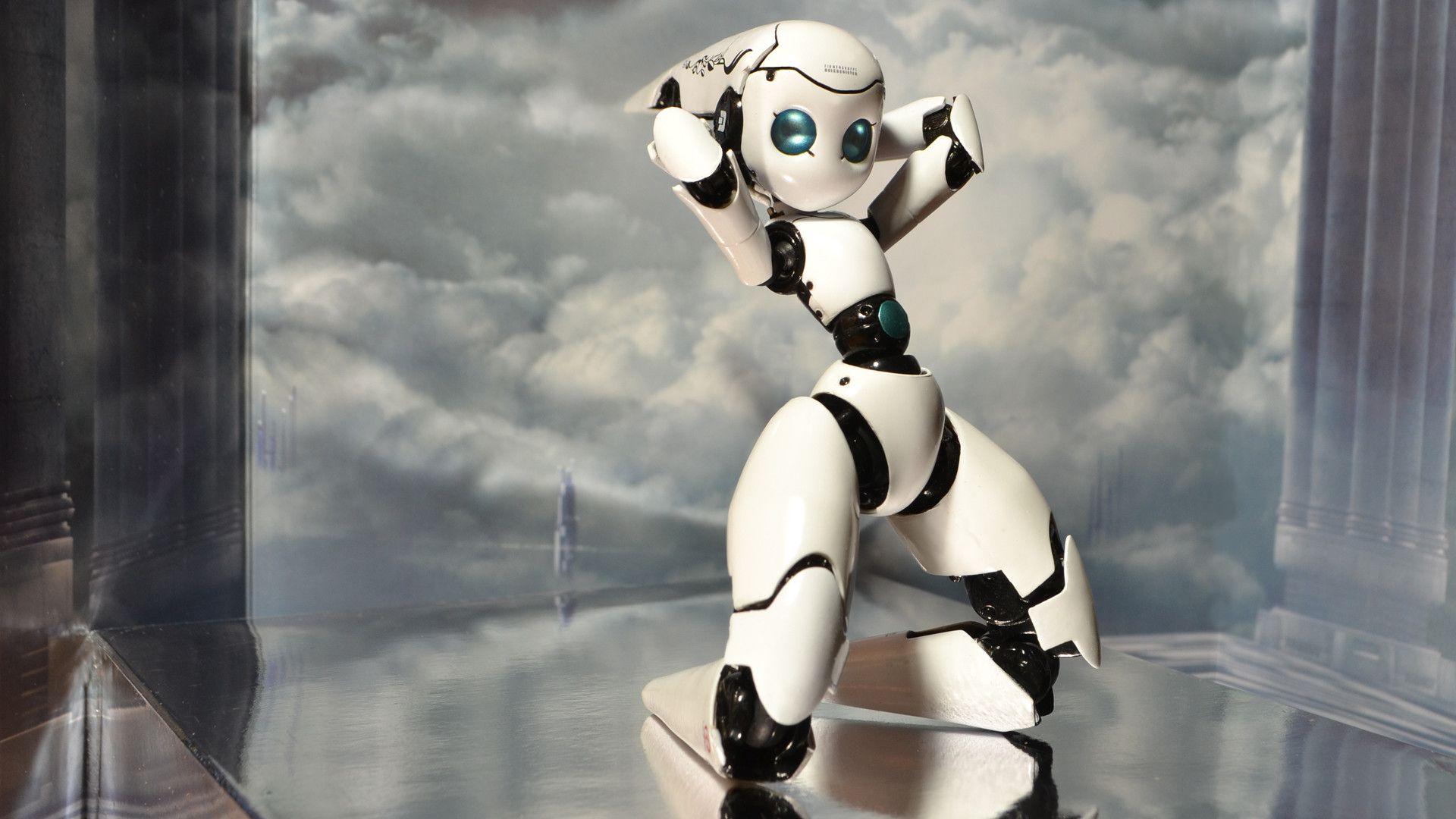 1920x1080 Cute Robot Wallpaper
