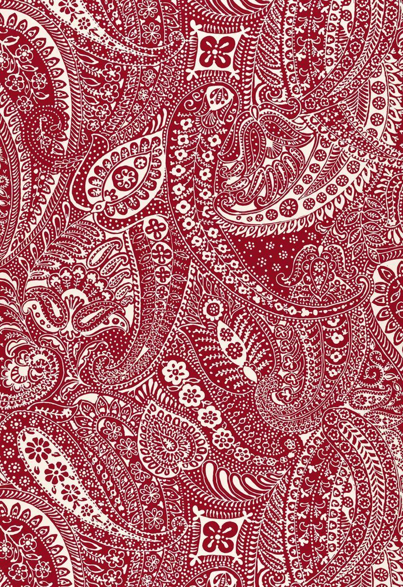 Red Paisley Wallpapers - Top Free Red Paisley Backgrounds - WallpaperAccess