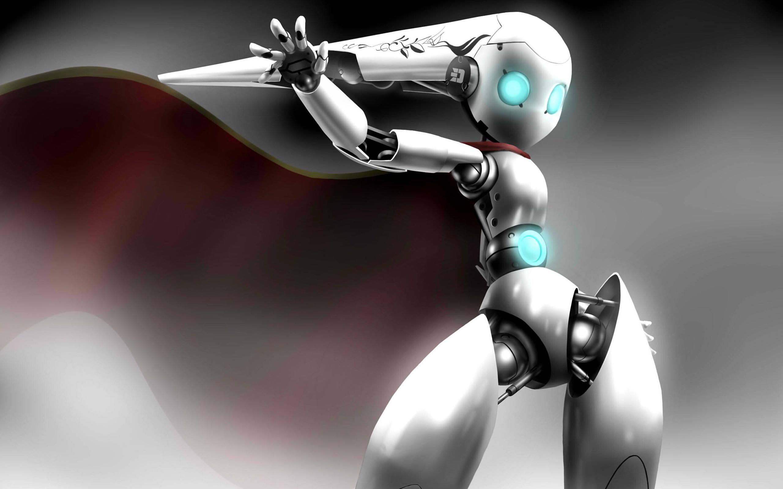 2560x1600 Robot Wallpaper Fi Fantasy Robot Wallpaper
