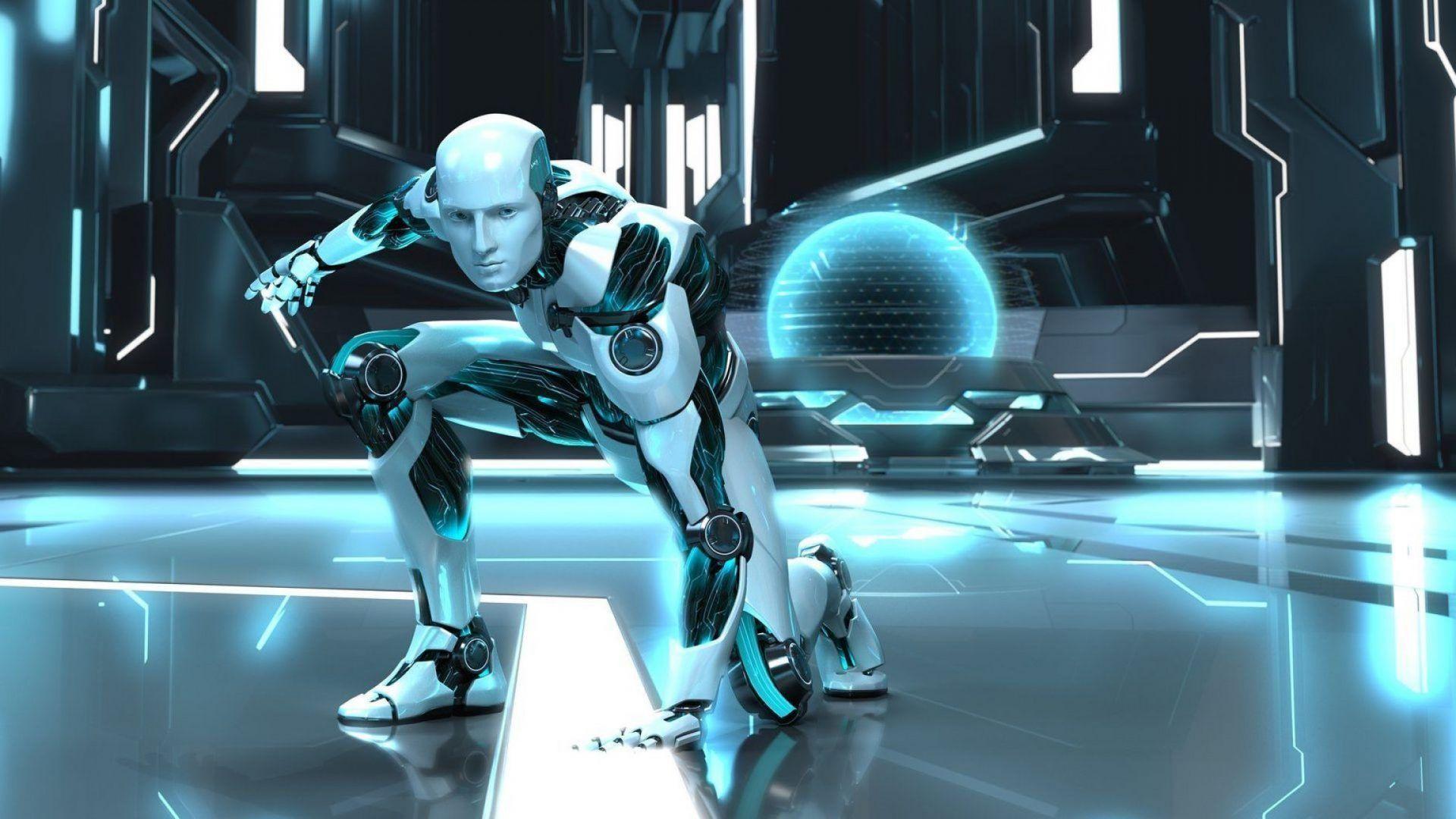 1920x1080 Cropped Awesome Hd Robot Wallpaper Background For Free Download