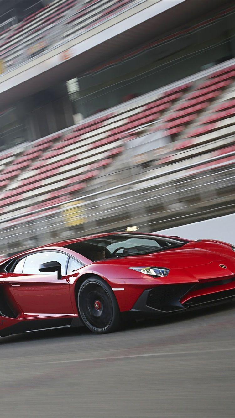 750x1334 Lamborghini Aventador LP750 4 SV Red Supercar 750x1334 IPhone 8 7