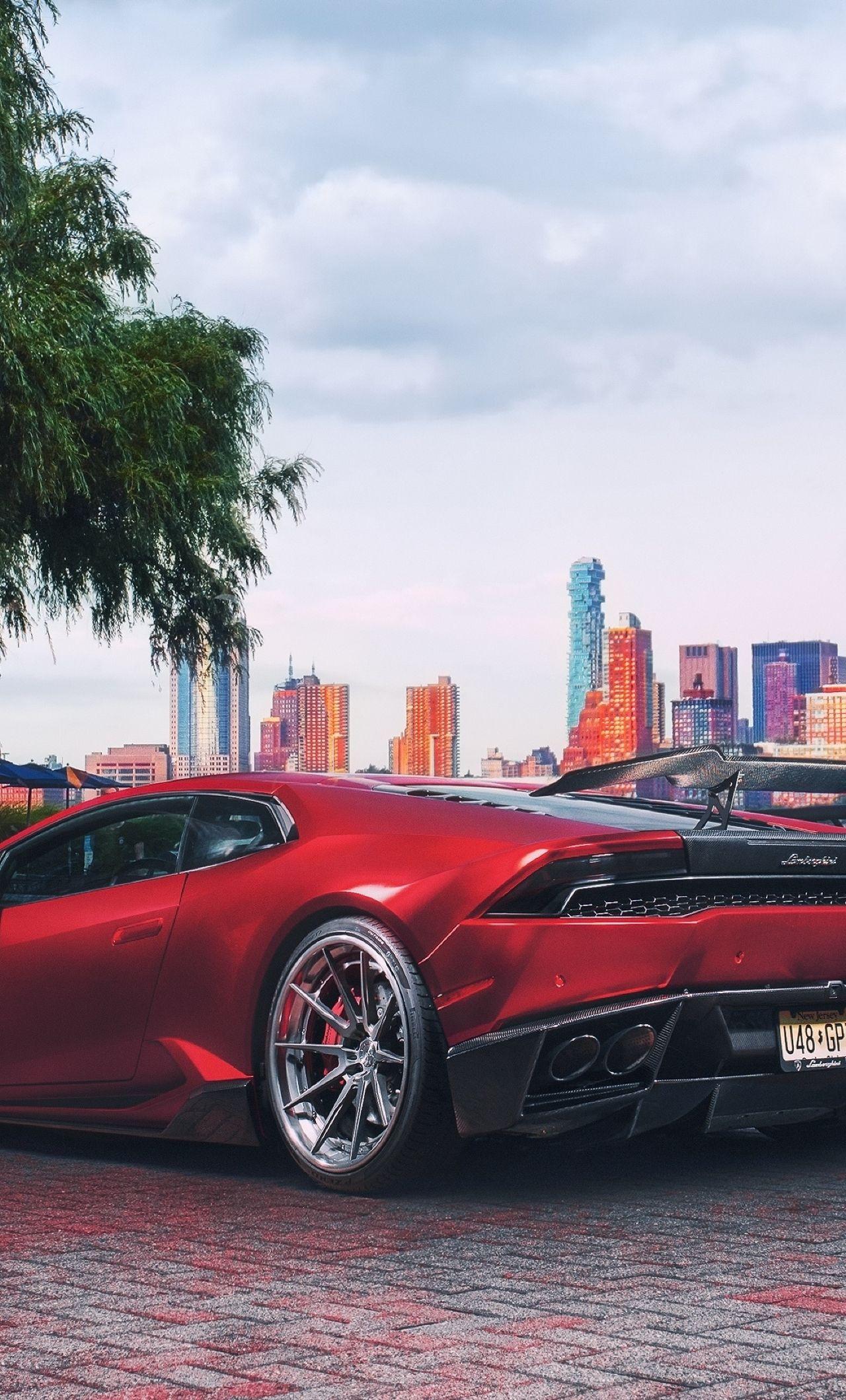 1280x2120 Lamborghini Huracan 4k iPhone Wallpaper