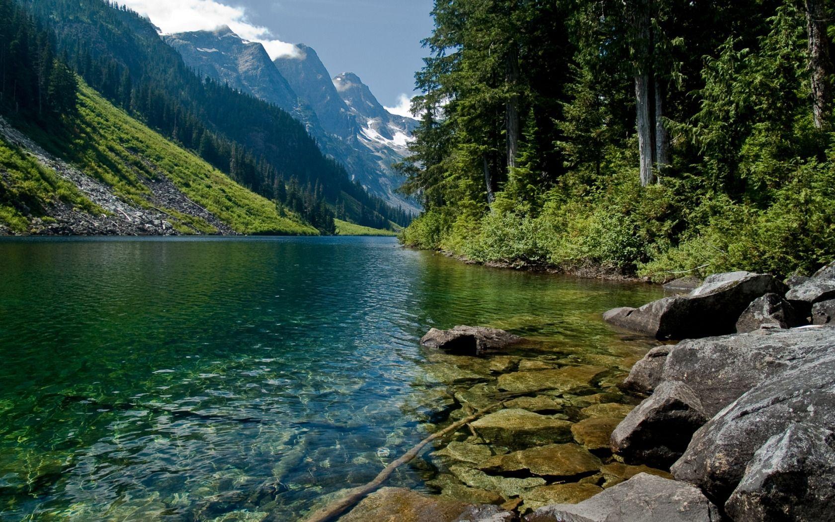 1680x1050 Alluring River Picture Image Desktop Wallpaper Download