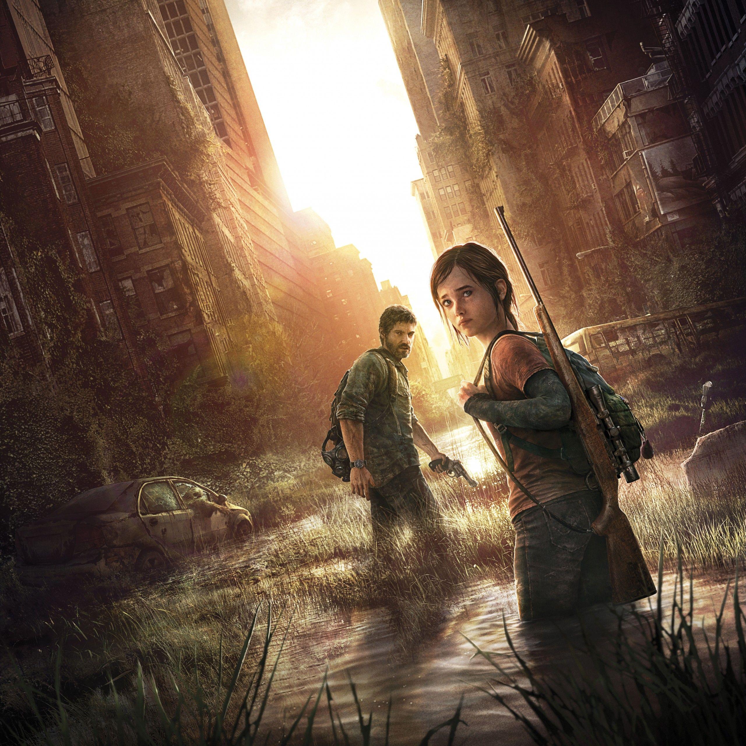 2560x2560 Wallpaper The Last of Us, Joel, Ellie, HD, 4K, 8K, Games