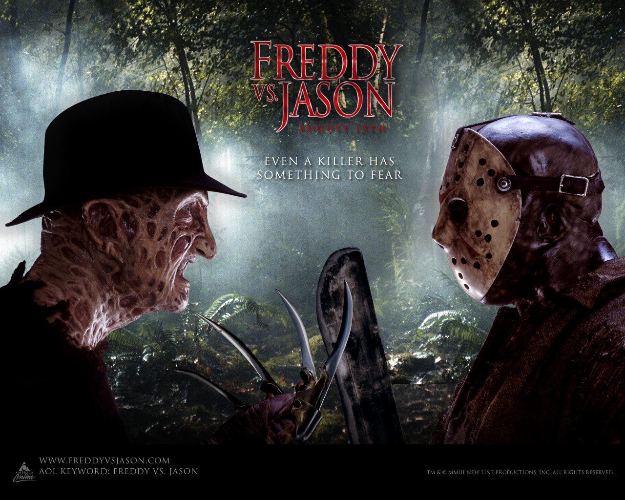 freddy vs jason movie banner