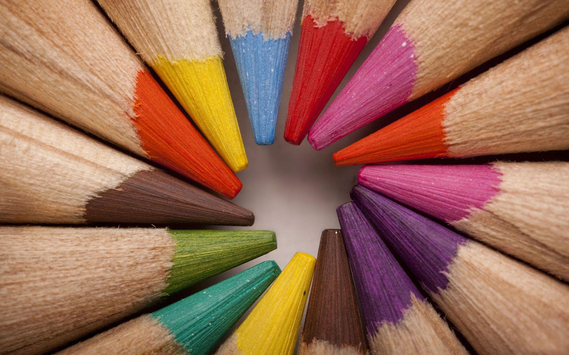 1920x1200 Awesome Pencil Background. Colored