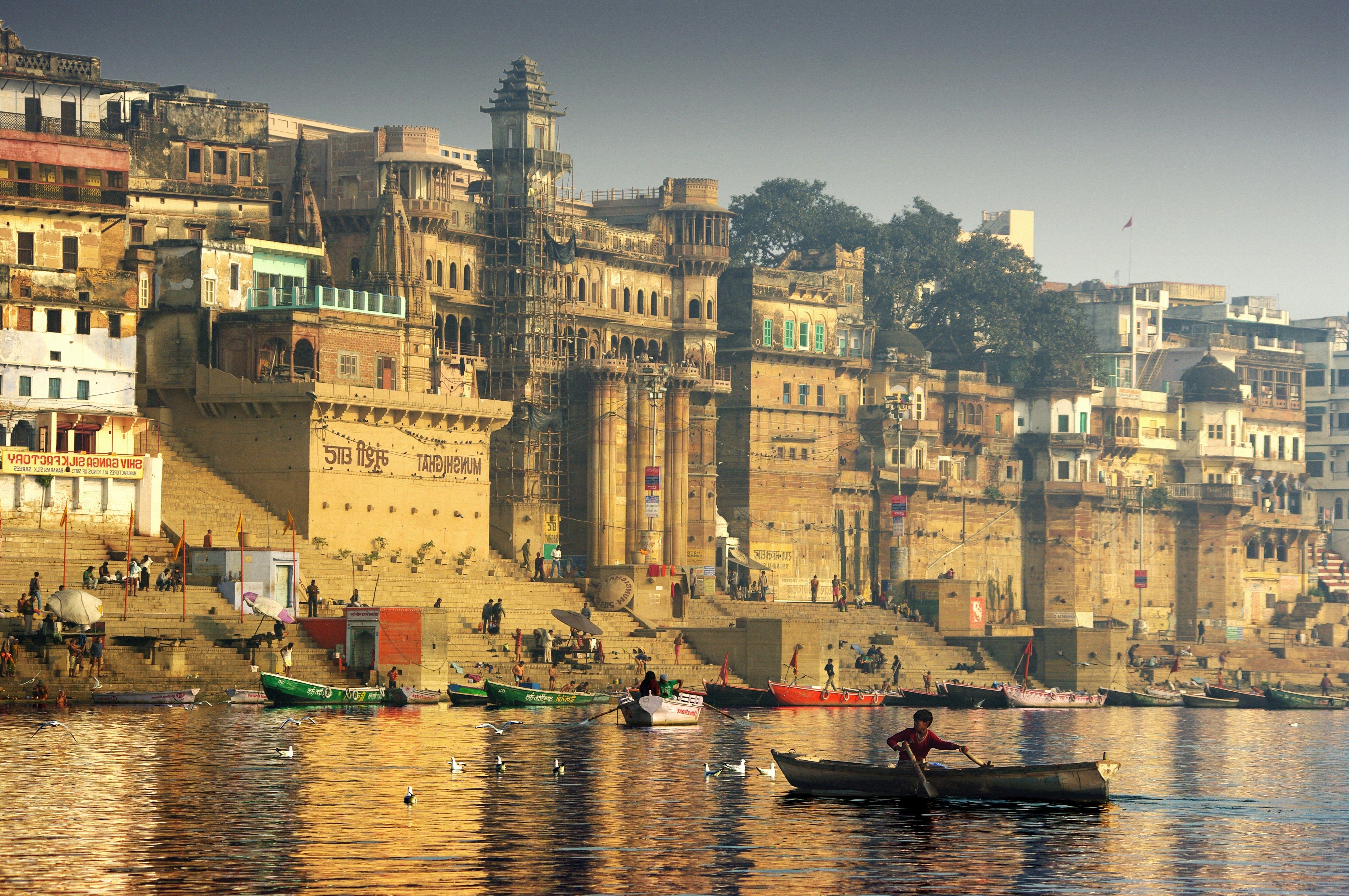7000x4651 water, City, Varanasi Wallpaper HD / Desktop and Mobile Background