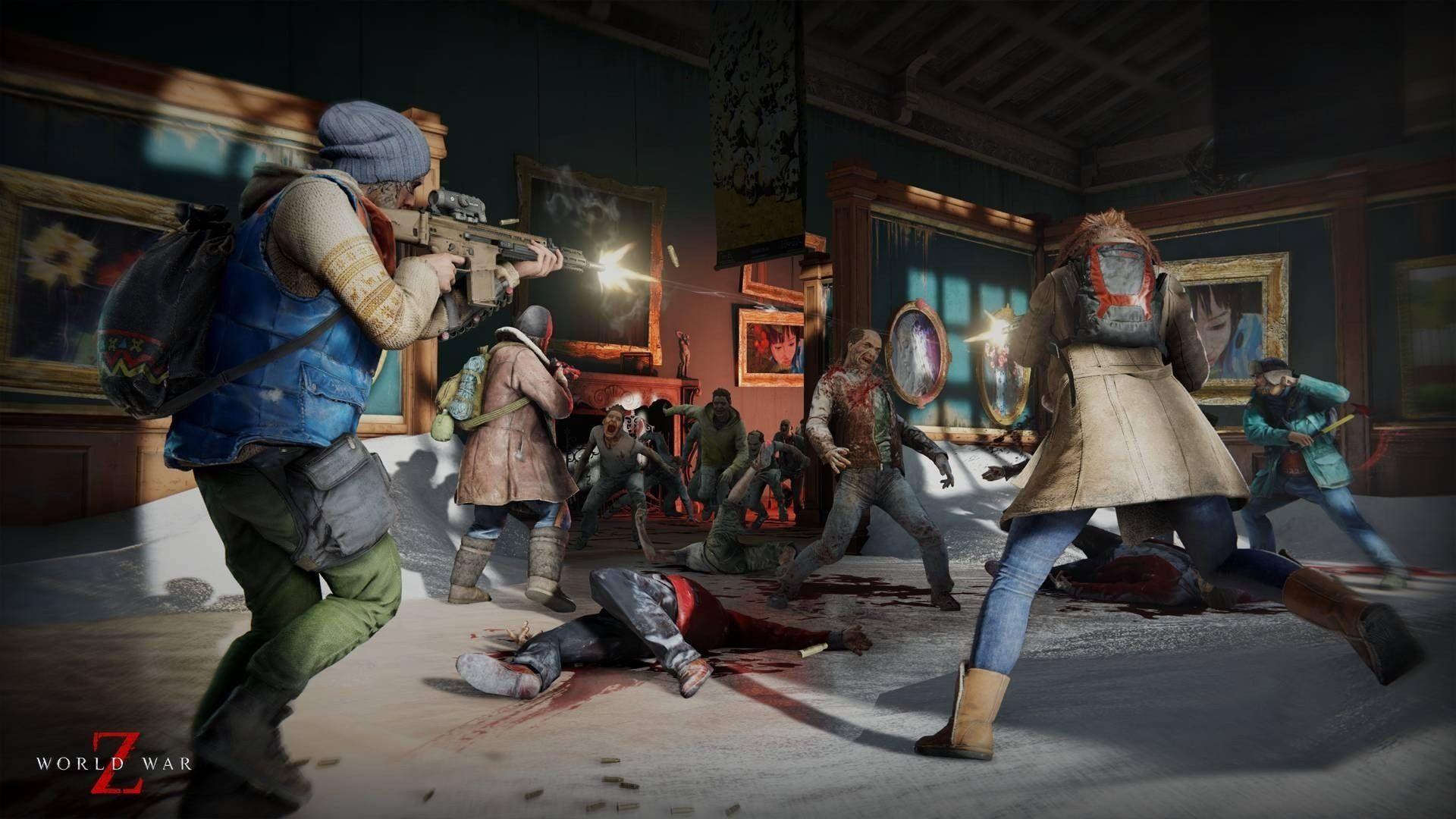 1920x1080 World War Z trailer teases April release date & zombie chaos