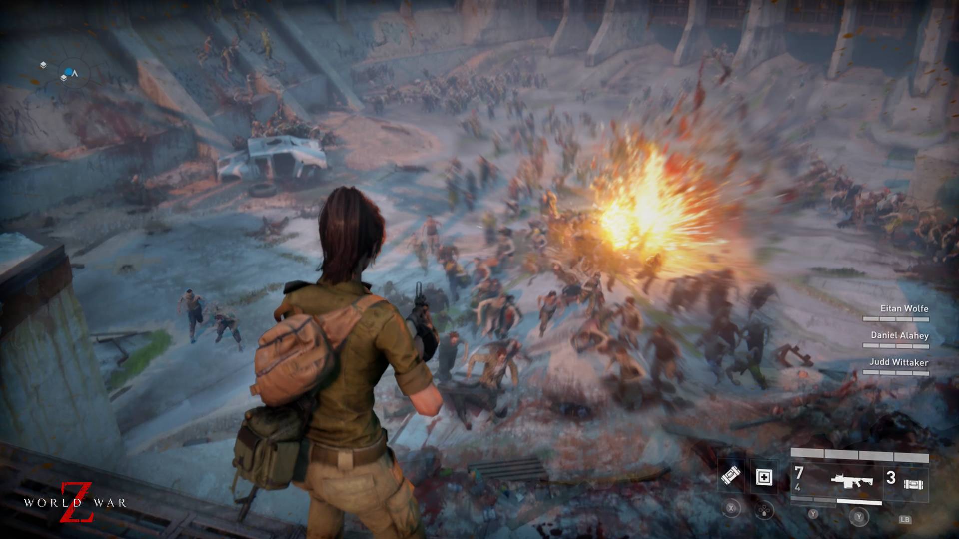 1920x1080 World War Z roadmap shows upcoming free content for second season